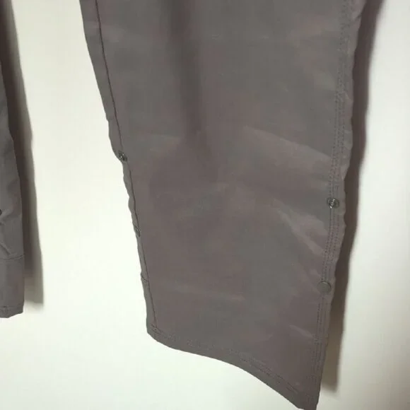 NWT Prana Gray Cargo Pants with Classic Fit and Full Length
